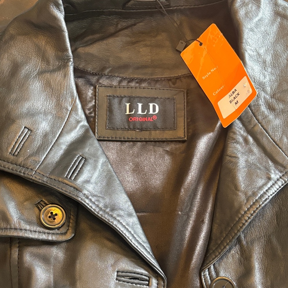 Women's Black Leather Jacket